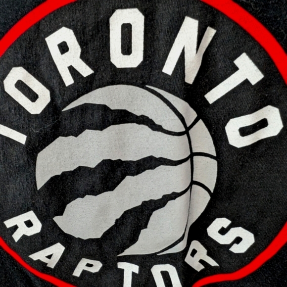 NBA Toronto Raptors Black Graphic T-Shirt - Picture 2 of 3